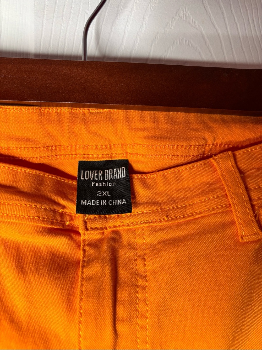 Women's Skinny Jeans in Vibrant Orange